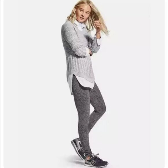 Athleta Herringbone Metro High Waisted Legging Grey‎ Small - Picture 8 of 8